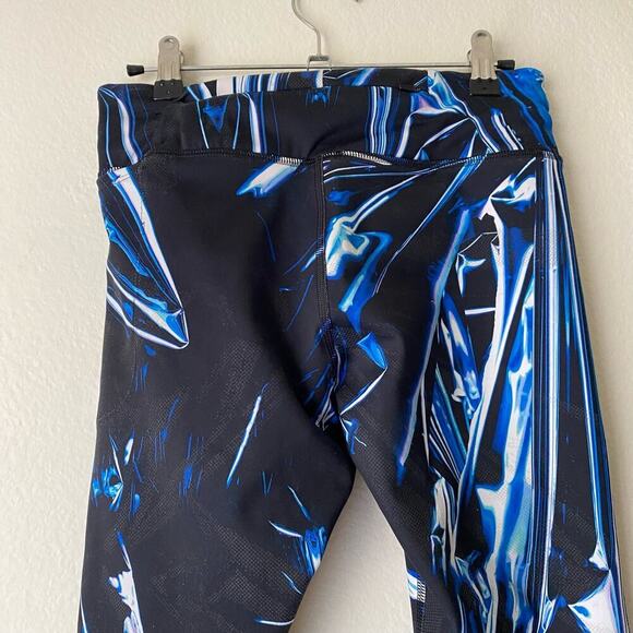 Nike Dri fit sz S blue‎ abstract yoga athletic leggings - Picture 5 of 10